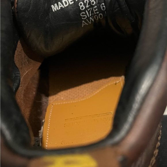 Vintage Men’s Dr. Martens  8287 Brown Leather High Top Lace Up Chunky Boots - Picture 13 of 13